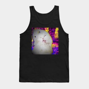 Psychedelic Cat Tank Top